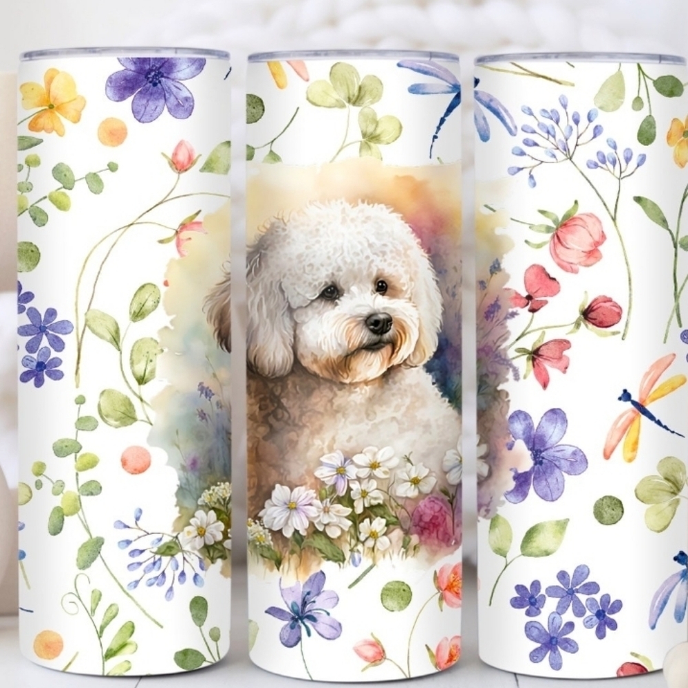 BICHON Frise Dog Mom 20oz Tumbler
